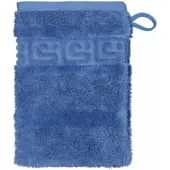 Cawö Waschlappen Noblesse Uni Saphir (Set von 6 Stück)