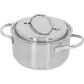Demeyere - Resto Kochen Topf mit Deckel 1,5 l 16 cm - 80016