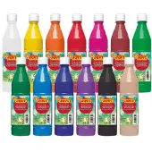 Jovi Plakatfarbe / Temperafarbe 500ml Flasche zinnoberrot