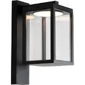 QAZQA Außenwandlaterne Schwarz inkl LED IP54 Ferdinand