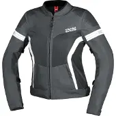IXS Trigonis-Air Damen Grau Motorrad Textiljacke Größe 2XL