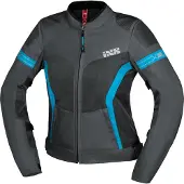 IXS Trigonis-Air Damen Motorrad Textiljacke, grau/blau, L
