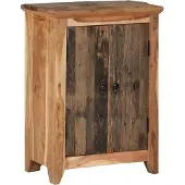 vidaXL Sideboard 55x33x75 cm Massivholz Akazie und Altholz