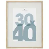 Atmosphera Créateur d'intérieur® Fotorahmen "manu" holz 30x40cm - Atmosphera créateur d'intérieur