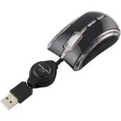 Esperanza EM109K, Beidhändig, Optisch, USB Typ-A, 800 DPI, Schwarz