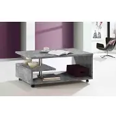 Forte BAILEY Couchtisch 105, Wohnzimmertisch, moderner Sofatisch, Beistelltisch,