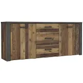 Forte Sideboard Magara Dunkelbraun