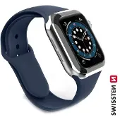 Swissten Silicone band for apple watch 38-40 mm navy