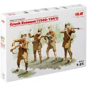 ICM Greek Evzones (1940-1941) (4 Figures)