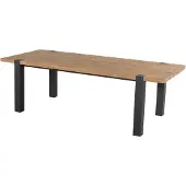 Hartman Esmee Tisch Aluminium/Teak 200x100 cm