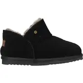 Warmbat Pantoffel Willow Suede Black Damen-Schuhgröße 36