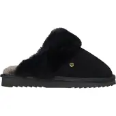 Warmbat Flurry Pantoffels Open - Zwart - Maat 38