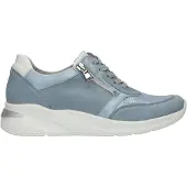 Waldlaufer H-Dilara sportlicher Schnürer Blau in Gr. 40.5