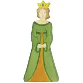 Sonstige Verlage Holztiger Holz Spielfigur Königin grün Prinzessin Spielzeug