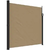 vidaXL Seitenmarkise Ausziehbar Taupe 200x300 cm