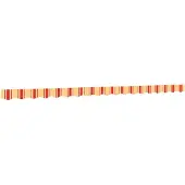 vidaXL Markisenvolant Gelb und Orange Gestreift 4,5 m
