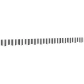 vidaXL Markisenvolant Anthrazit und Weiß Gestreift 280x20 cm