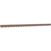 vidaXL Markisenvolant Braun 500 cm