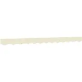 vidaXL Markisenvolant Creme Gestreift 280x20 cm