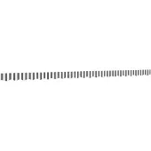 vidaXL Markisenvolant Anthrazit und Weiß Gestreift 480x20 cm