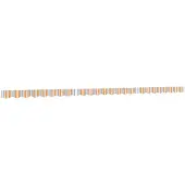 vidaXL Markisenvolant Mehrfarbig Gestreift 600 cm