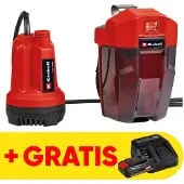 Einhell Power X-Change Akku-Klarwasserpumpe GE-SP 18 Li - Solo