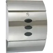 Huismerk Briefkasten Edelstahl 30x12x40 Cm