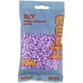 HAMA Beads Hama - 1 000 Standard-MIDI-Bügelperlen (Ø5 mm) Pastelllila