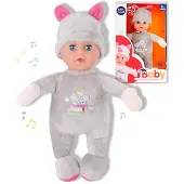 Reig Baby-Puppe 25 cm Kätzchen Plüschtier