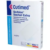 Cutimed Sorbion Sachet Extra Wundaufl.20x30 cm 5 St Pflaster
