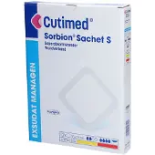 Cutimed Sorbion Sachet S Wundauflage 15x15 cm 12 St Pflaster
