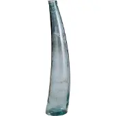 Gilde Bodenvase "Bodenvase Bleu", transparent (blau), B:20cm H:100cm T:20cm Ø:20cm, Glas, Vasen, Bodenvase