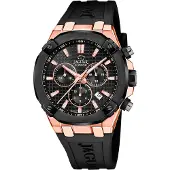 Jaguar Chronographen Diplomatic Black - Rose-gold
