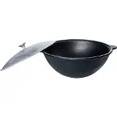 Sourcing Kamado Bono Usbekischer Kazan 12 L, Kessel, Gusseisen, Outdoor Kochen