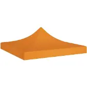 vidaXL Partyzelt-Dach 2x2 m Orange 270 g/m²