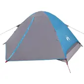 vidaXL Kuppel-Campingzelt 2 Personen Blau Wasserdicht