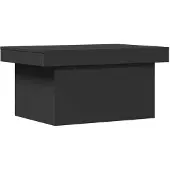 vidaXL Couchtisch Schwarz 80x55x40 cm Holzwerkstoff