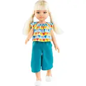 Paola Reina Modepuppe Virgi Blau 32 cm - Spielpuppe für Kinder