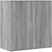 vidaXL Sideboard Grau Sonoma 79x38x80 cm Holzwerkstoff