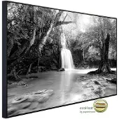 Papermoon Infrarotheizung »EcoHeat - Wasserfall im Wald«, Matt-Effekt - bunt
