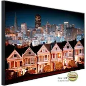 Papermoon Infrarotheizung »EcoHeat - Stadtlandschaft in San Francisco«, Matt-Effekt - bunt