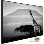 Papermoon Infrarotheizung »EcoHeat - Giraffe mit Landschaft«, Matt-Effekt - bunt