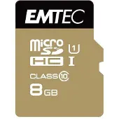 Emtec Micro-SD 8GB Speicherkarte Class 10 MicroSDHC