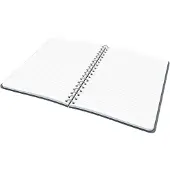 Leitz - Cosy Notebook Spiral Ridge Large Grey - Ruled