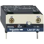Schneider Electric LA4DT4U Elektronisches Timermodul, einschaltverzögert 25-500 s, 24-250 V DC/AC