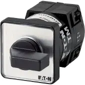 Eaton TM-1-15431/E, Kippschalter, 1P, Schwarz, Metallisch, IP65, 30 mm, 30 mm