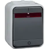 ELSO Schneider Electric Ausschalter ELG441219 2p. bel. 10A licht/basaltgrau