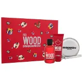 Dsquared2 Red Wood EDT 100 ml + SG 100 ml + Geldbörse (woman)