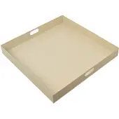 Loft42 Tablett Quadratisch – 60x60 – Beige