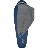 Grüezi Bag - Schlafsack - Biopod Wolle Zero aus Wolle - Größe Regular - Blau